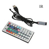 USB Bluetooth RGB LED Strip Controller with IR remote and cable