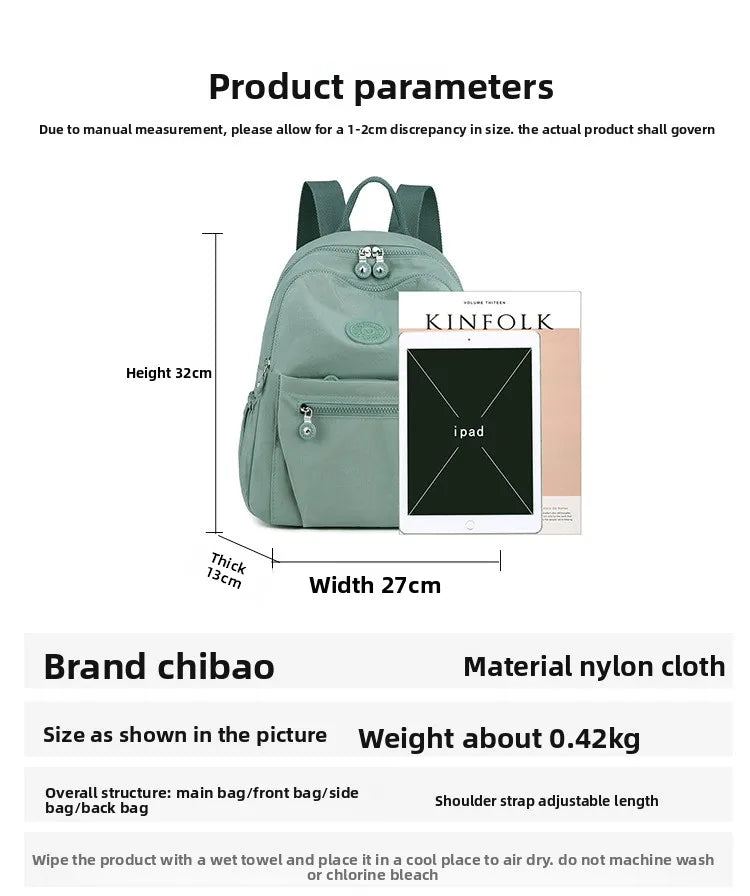 Durable Nylon Backpack for Daily Use