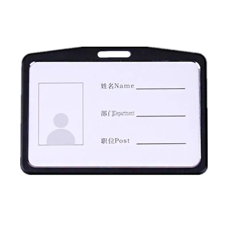 Slim ID Badge Holder with Lanyard