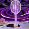 Rechargeable 2-in-1 Electric Fly Swatter & Mosquito Trap Lamp