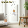 360° Rotating Multi-Hook Closet Organizer for Belts, Scarves, and Ties