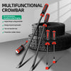 Heavy-Duty Pry Bar with Strike Cap and Nail Puller
