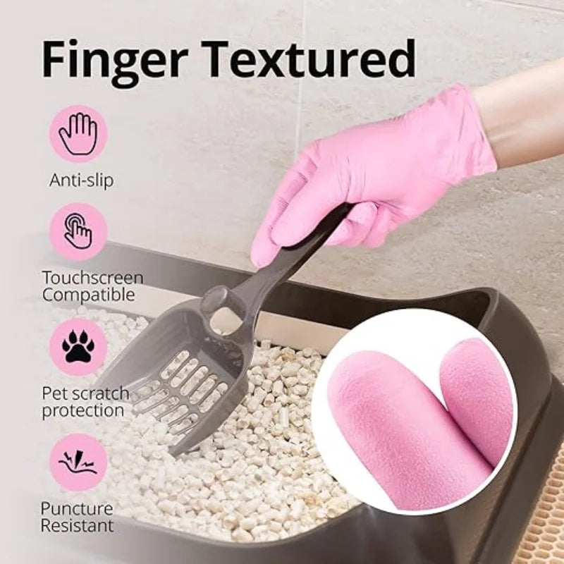 Disposable Nitrile Gloves (100-Pack) - Latex-Free & Powder-Free