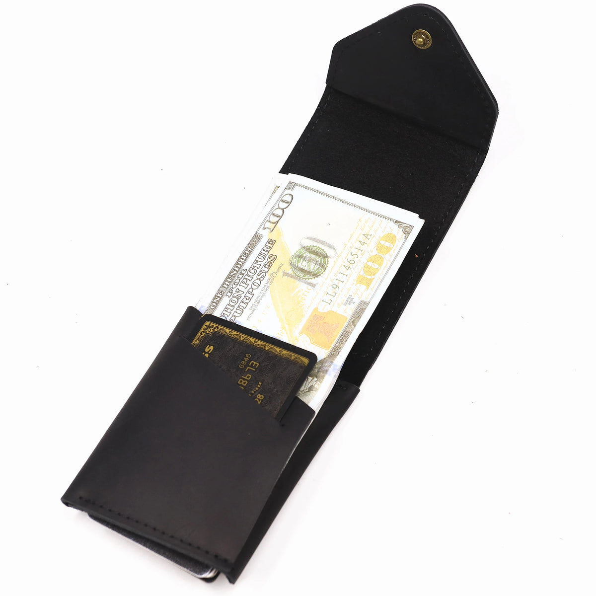 Slim Full-Grain Leather Wallet for Men