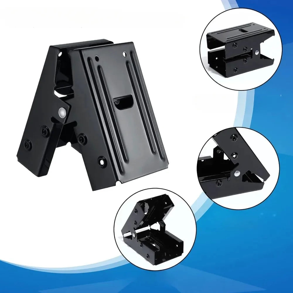 Heavy-Duty Sawhorse Brackets for Woodworking Workbenches