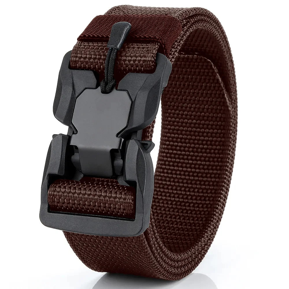 Quick Release Magnetic Buckle Tactical Belt