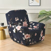 Printed Recliner Cover with Side Pocket — 4-Piece Set