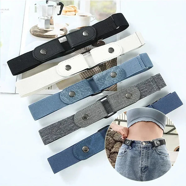 Invisible Elastic Canvas Belt for Jeans and Pants