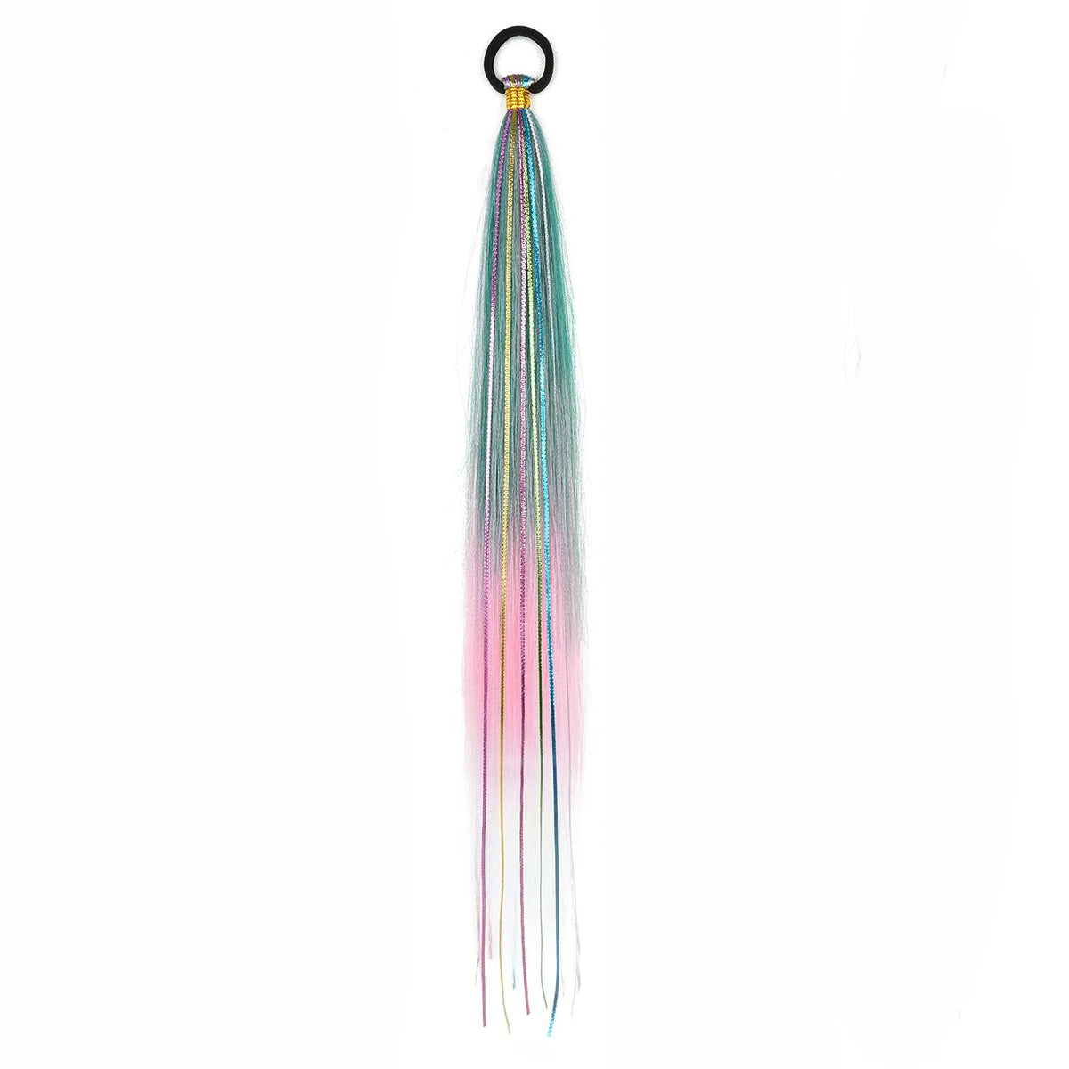 Long Straight Ombre Ponytail Extension