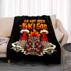 Manta de Lana Fleece con Estampado Tiki Bar Aloha