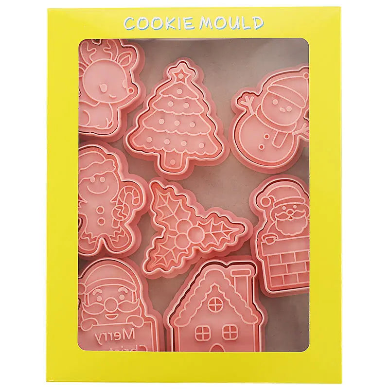 10-Piece Christmas Cookie Cutter Set