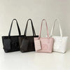 Geometric Print Tote Bag with Matching Coin Purse