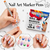 Wasserfeste Nail-Art-Marker – 24er Farbset