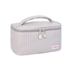 Portable Solid Color Makeup Organizer Bag
