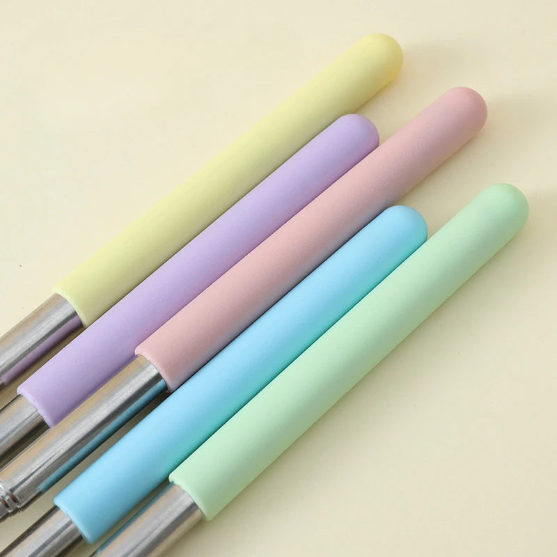 Telescopic Stainless Steel Teaching Pointer with Finger Design
