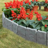 Stone-Effect Plastic Garden Edging