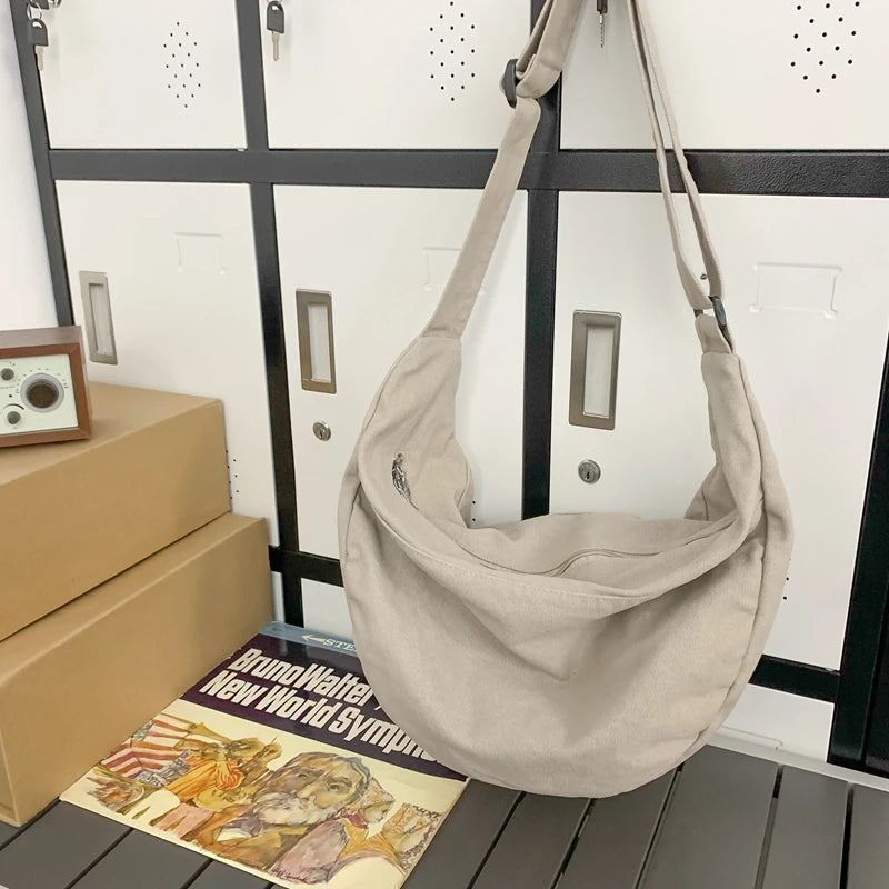 Bolso Cruzado de Lona para Mujer
