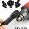 2-in-1 Ratcheting Drill Chuck Key Wrench