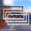 Crystal Rhinestone License Plate Frame for Cars