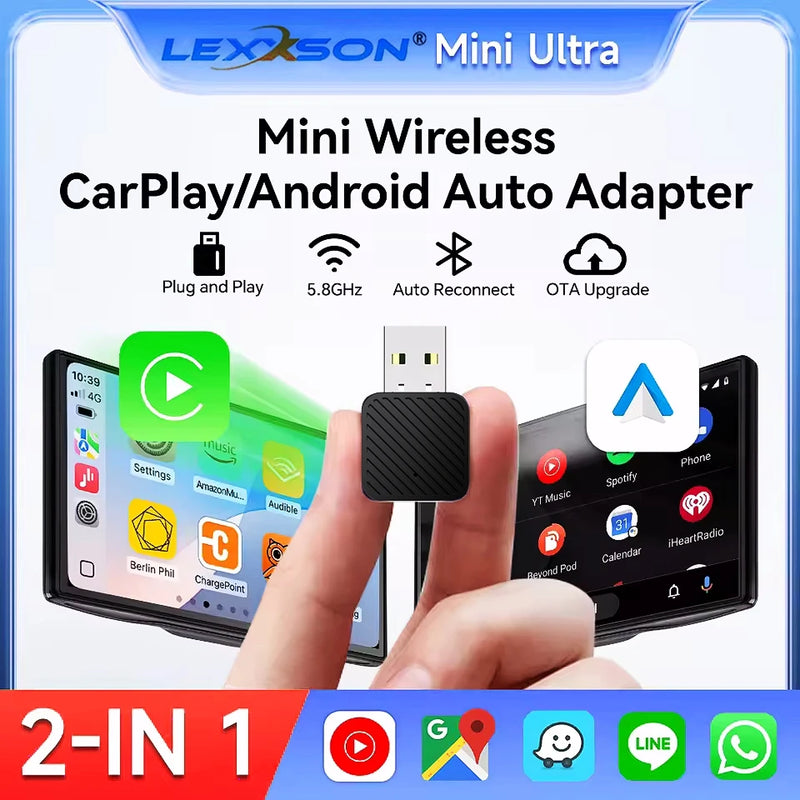 Wireless CarPlay & Android Auto Adapter