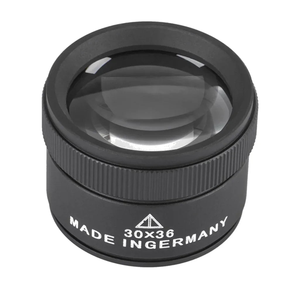 High-Powered 30X Magnifying Glass with K9 Optical Lens