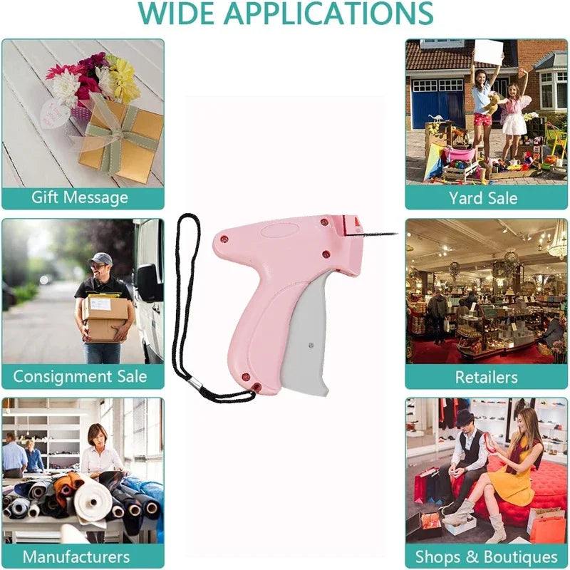 Pinless Fabric Snap Gun with Soft Silicone Base for Quilting & Hanging