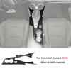 Carbon fiber interior trim kit for Chevrolet Camaro featuring a custom steering wheel cover and console piece.