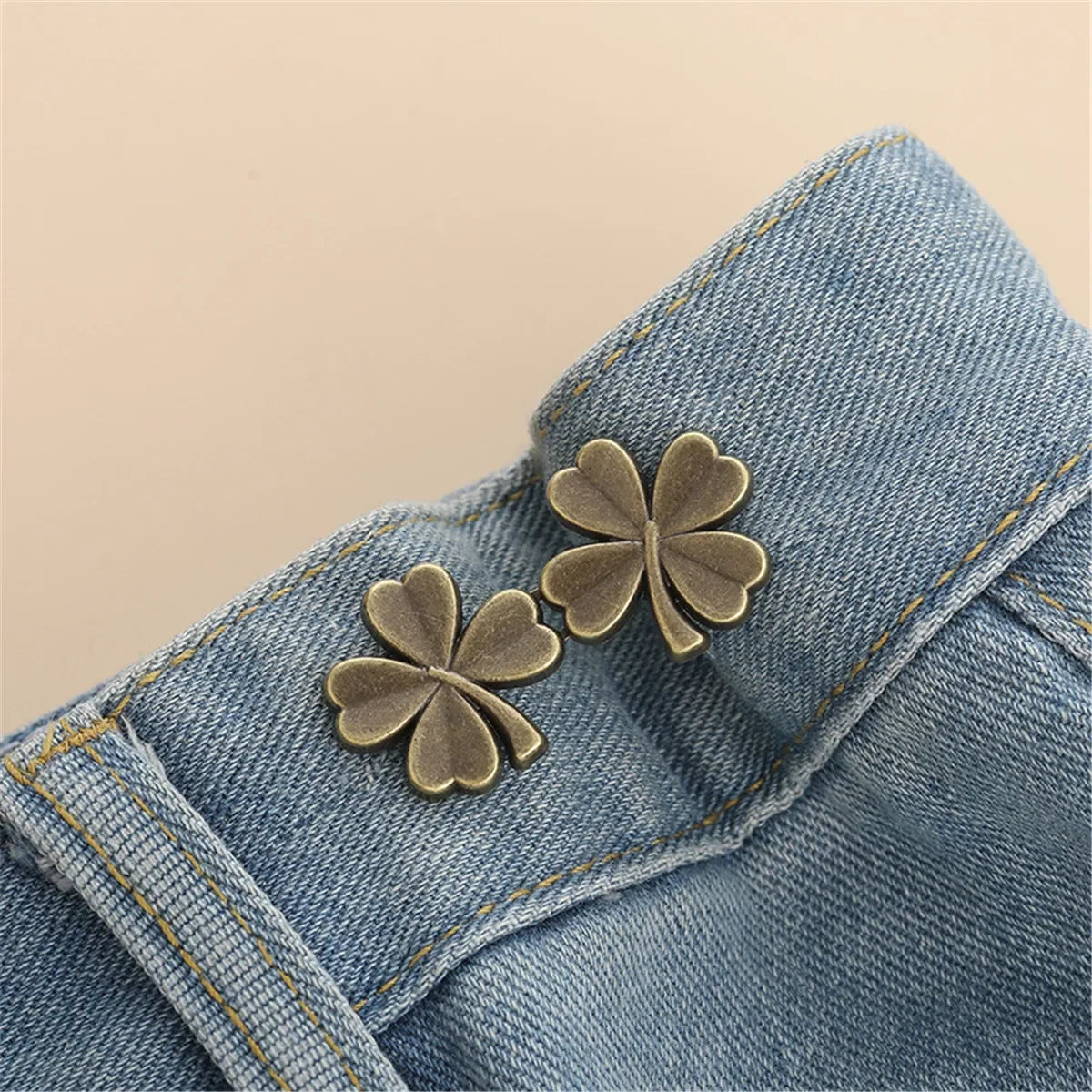 Adjustable Waist Tightener Buttons for Jeans and Pants