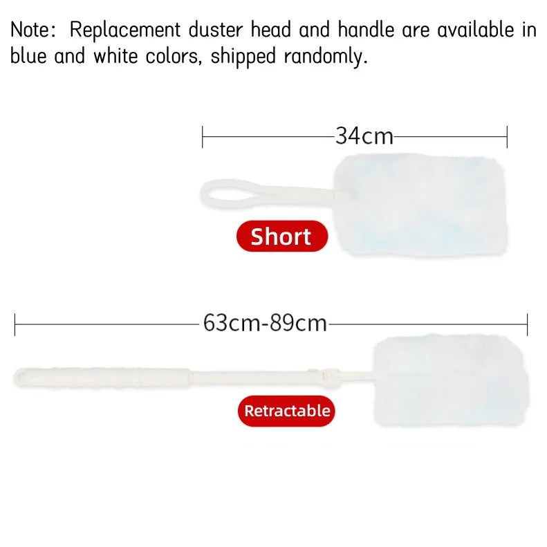 Electrostatic Duster with Replaceable Refill Heads