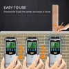 5-in-1 Wall Scanner with LCD Display for Studs, Metal, and Live Wire