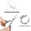Stork Embroidery Scissors – Precision Stainless Steel Crafting Shears
