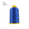High-Tenacity Polyester Embroidery Thread (120D/2, 40wt) for Home & Industrial Machines