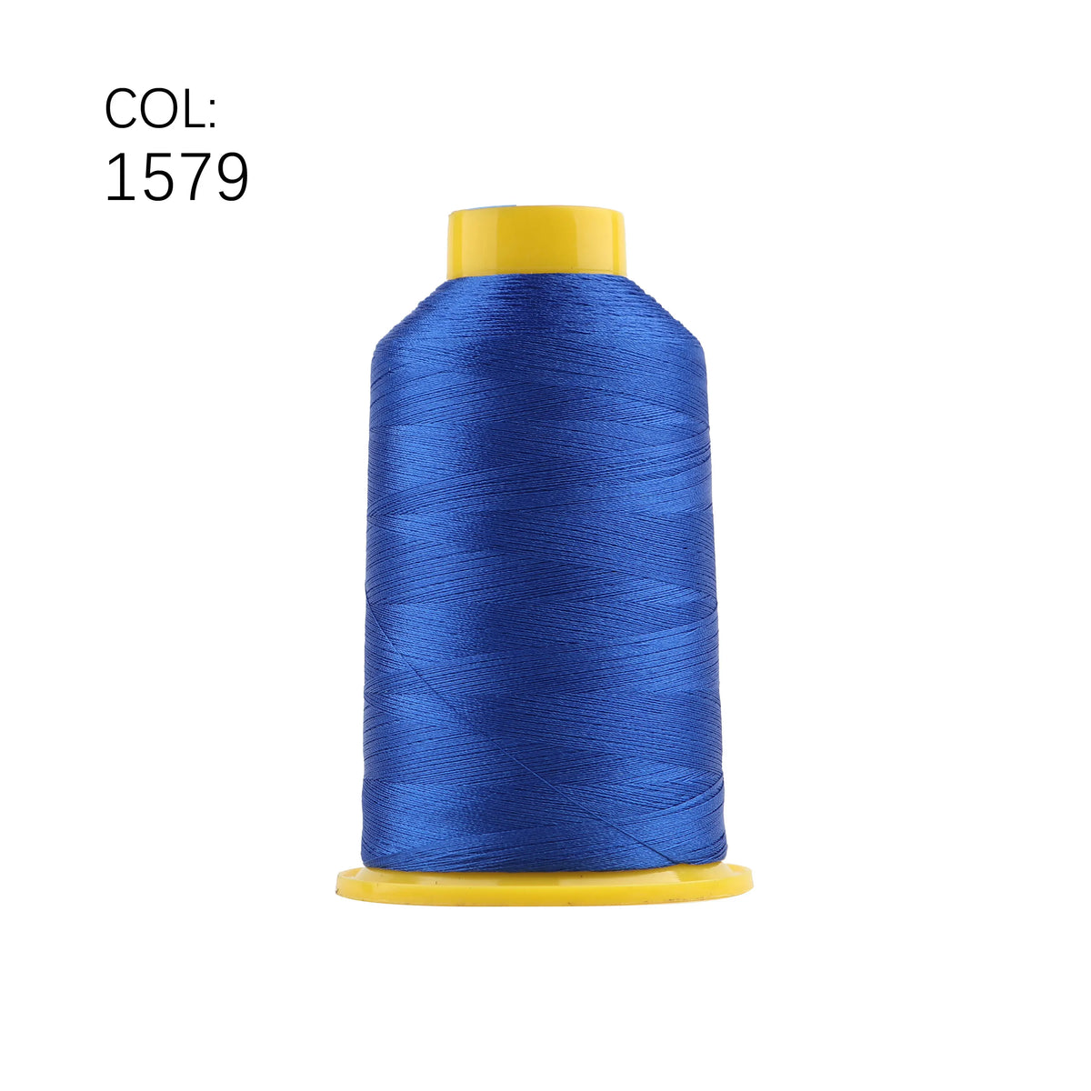 High-Tenacity Polyester Embroidery Thread (120D/2, 40wt) for Home & Industrial Machines