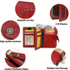 Vintage RFID-Blocking Tri-Fold Wallet with Ample Storage