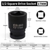 Heavy-Duty Square Drive Impact Socket Adapter Set