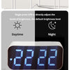 LED Mirror Digital Alarm Clock with Temperature Display