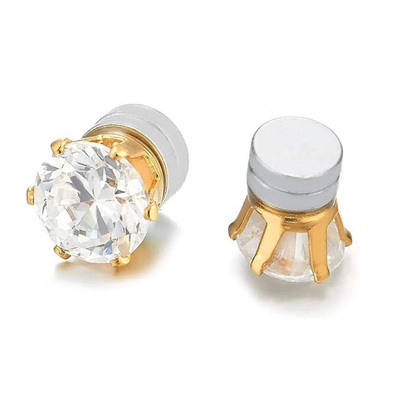 Magnetic Stud Earrings for Non-Pierced Ears
