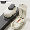 Portable Pill Cutter and Storage Box with Dustproof Lid