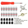 4-Way Tire Valve Core Tool
