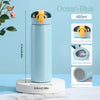 Minimalist Insulated Water Bottle with Pop-Up Straw Lid