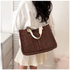 Strawberry Bowknot Canvas Tote Bag