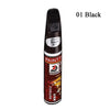 Black paint repair pen bottle labeled LP-086 Black for touch-up solutions