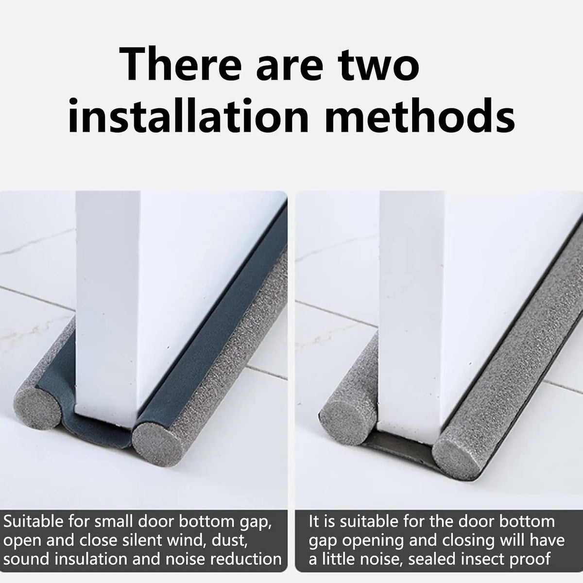 Adjustable Door Draft Stopper Seal