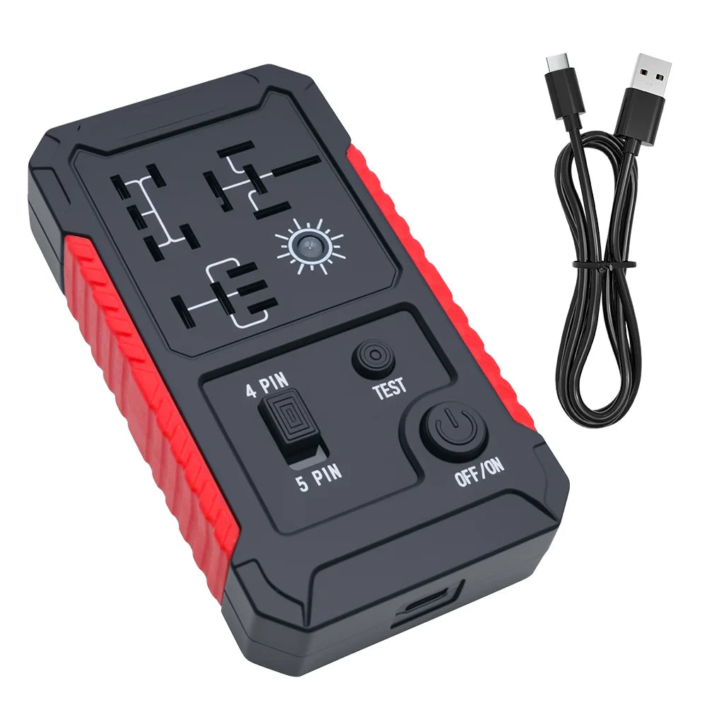 12V Automotive Relay Tester with LED Indicators