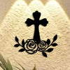 Elegant Metal Cross Wall Art for Home and Office