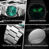 Reloj de Cuarzo Clásico para Hombre con Dial Luminoso