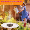 Solar-Powered Floating Fountain for Pools & Gardens