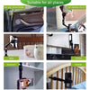 Rearview Mirror Phone Mount - 360° Rotatable & Retractable