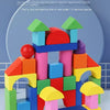 Montessori Rainbow Stacking Blocks for Kids | Spatial Thinking & Math Learning Toy