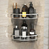 Space Aluminum Corner Bathroom Shelf